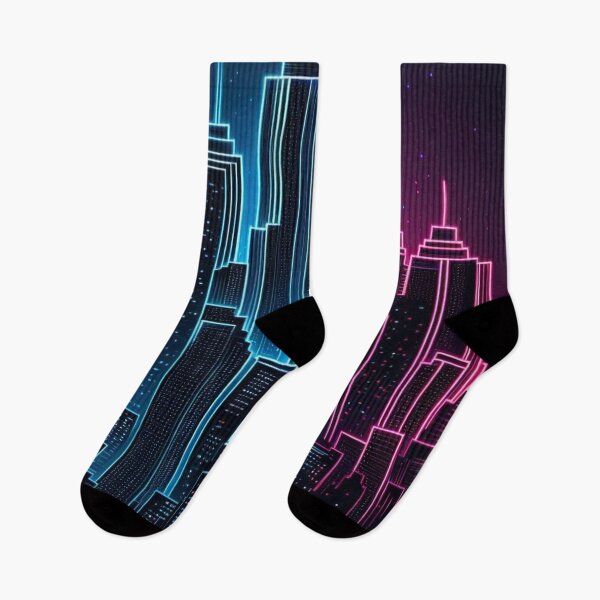 Item preview, Neon Cityscape designed and sold by TeslaSt0re.
