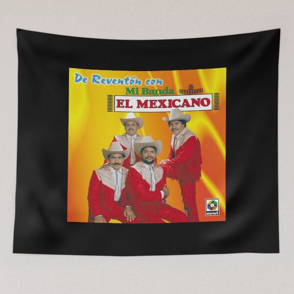 Artikelvorschau, Mi Banda El Mexicano – De Reventón Con Mi Banda El Mexicano Album 2004 entworfen und verkauft von DAVID MCGUIRE.