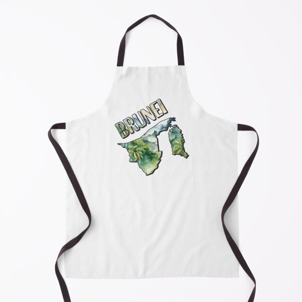 Item preview, Brunei Watercolor Map designed and sold by Motivburg.