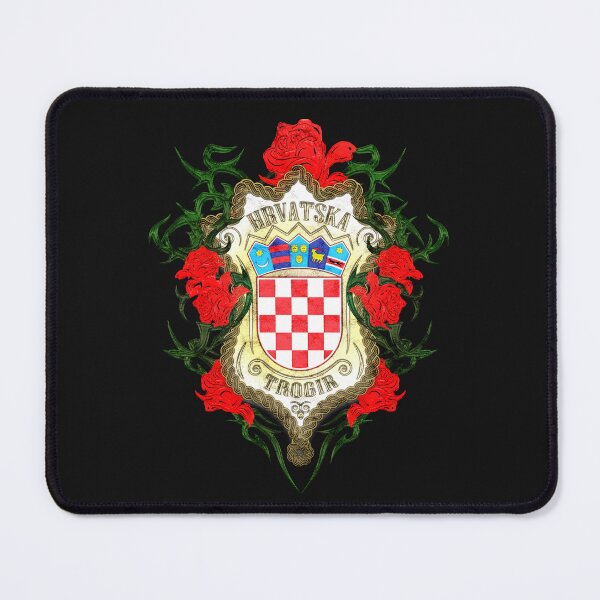 Item preview, Coat Of Arms With Roses And The Name Of The City "Trogir" designed and sold by MC Art Studio.