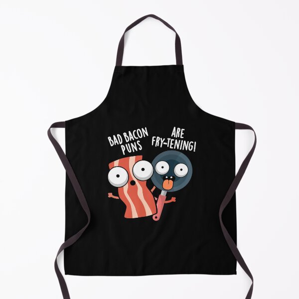 Artikelvorschau, Schlechte Wortspiele mit Speck sind zum Frittieren. Lustige Wortspiele mit Essen (Dark BG) entworfen und verkauft von punnybone.