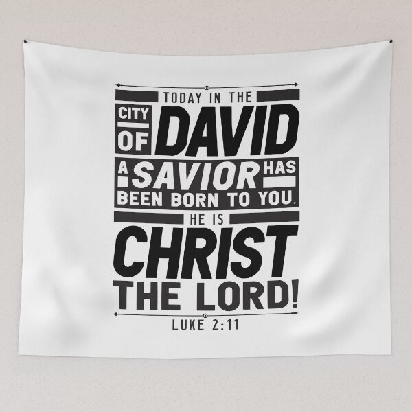 Item preview, Luke 2:11 He is Christ the Lord designed and sold by plushism.