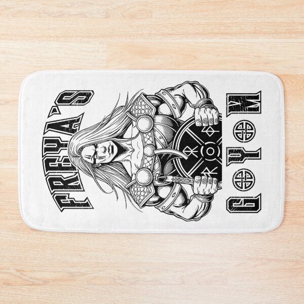 Item preview, Freya's Gym Norse Viking Woman Warrior Shieldmaiden Fitness designed and sold by GrandeDuc.