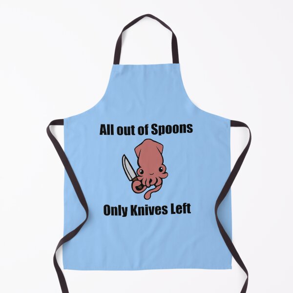 Item preview, All out of spoons only knives left (Squid) designed and sold by CaitlynConnor.