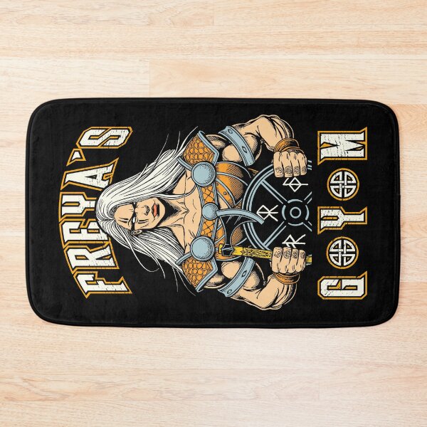 Item preview, Freya's Gym Norse Viking Woman Warrior Shieldmaiden Fitness designed and sold by GrandeDuc.