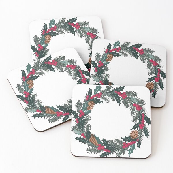 Item preview, Holiday Winter Wreath designed and sold by Verycutethings.