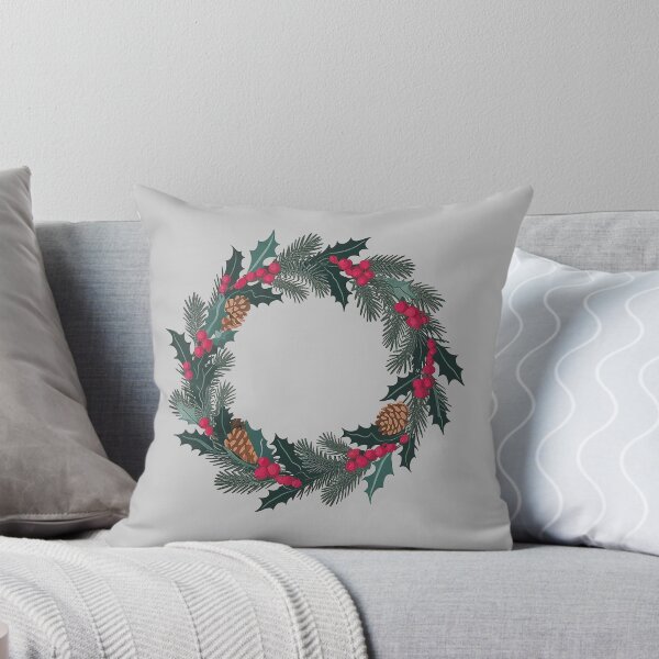 Item preview, Holiday Winter Wreath designed and sold by Verycutethings.
