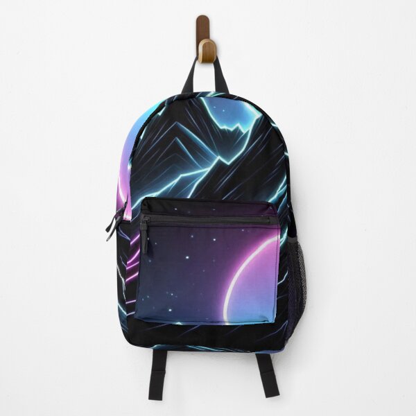 Item preview, Neon Mountain Nightscape designed and sold by TeslaSt0re.