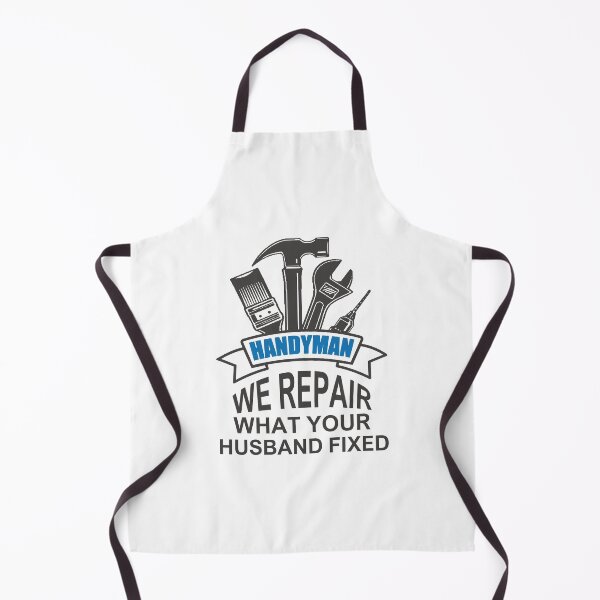 Item preview, Handyman; We Repair What Your Husband Fixed; designed and sold by StickerApe.