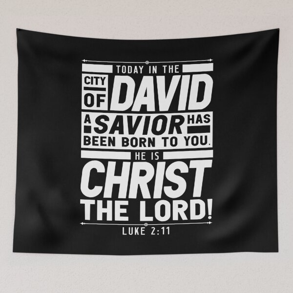 Item preview, Luke 2:11 He is Christ the Lord designed and sold by plushism.