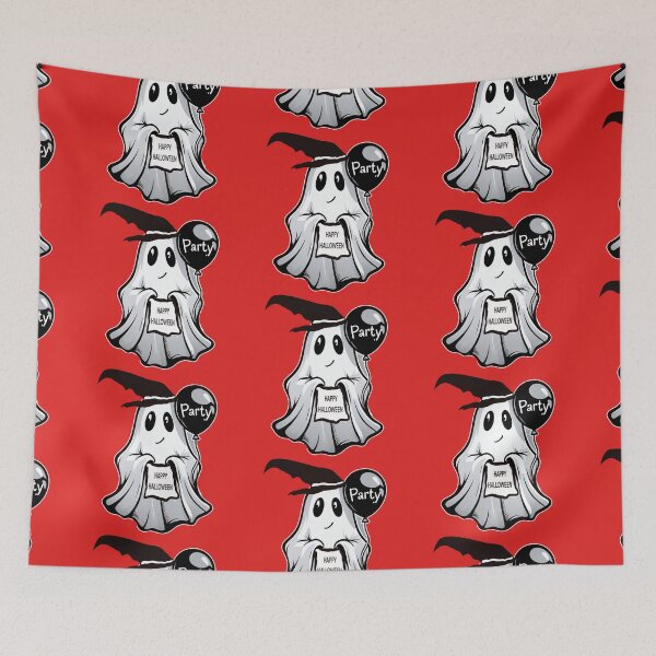 Item preview, Happy Halloween Party Ghost  designed and sold by iancoppack.