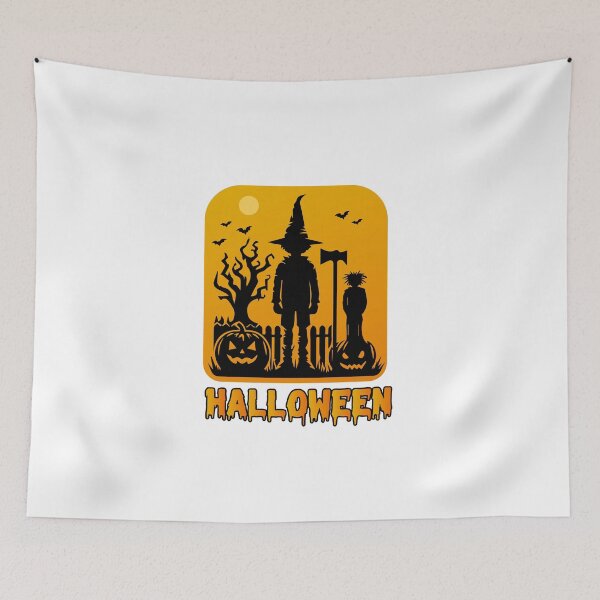 Item preview, Spooky Halloween Night – T-Shirts & Stickers Design Halloween shirts  designed and sold by CreativeTomb.