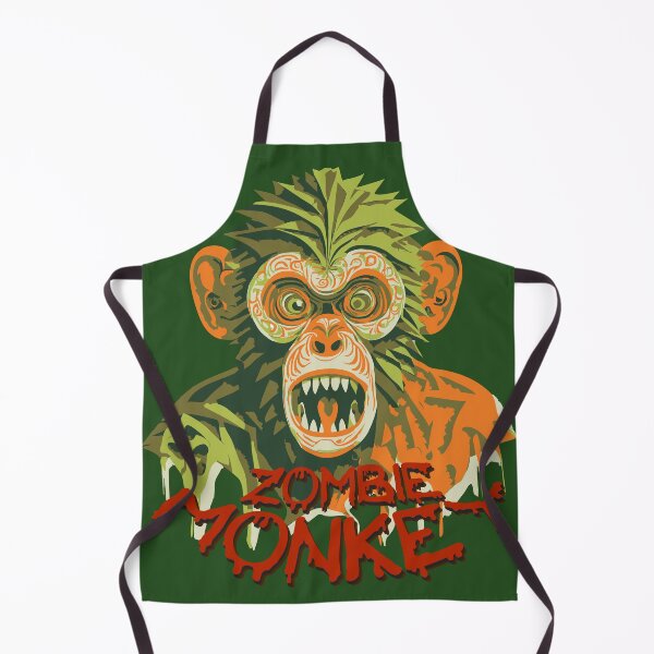 Item preview, Devilish and cruel zombie monkey designed and sold by Boogeyman Bill.