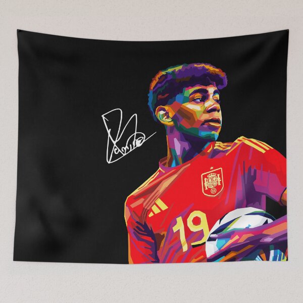 Item preview, Lamine Yamal Wpap Art designed and sold by SiksisArt.