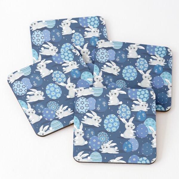 Item preview, Easter bunnies, Dark blue version designed and sold by Alex  Blud.