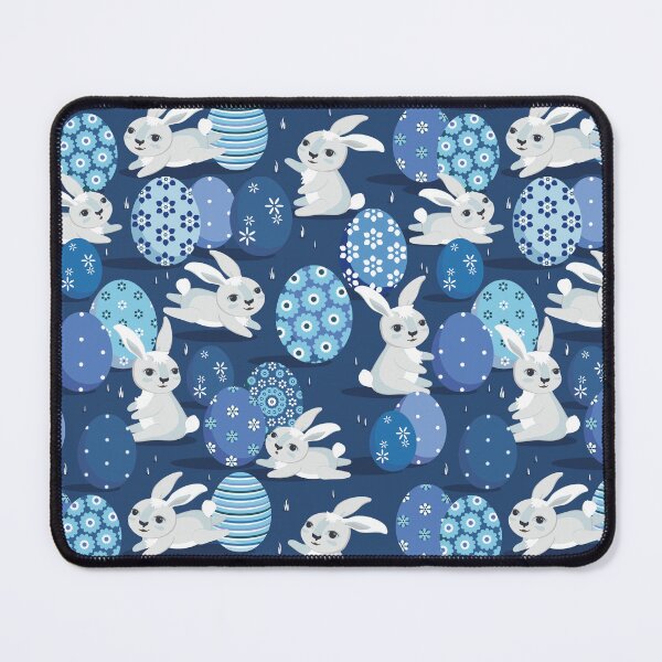Item preview, Easter bunnies, Dark blue version designed and sold by Alex Blud.