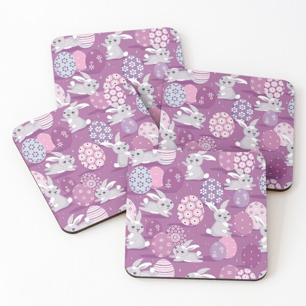 Item preview, Easter bunnies, Dark lilac version designed and sold by Alex  Blud.