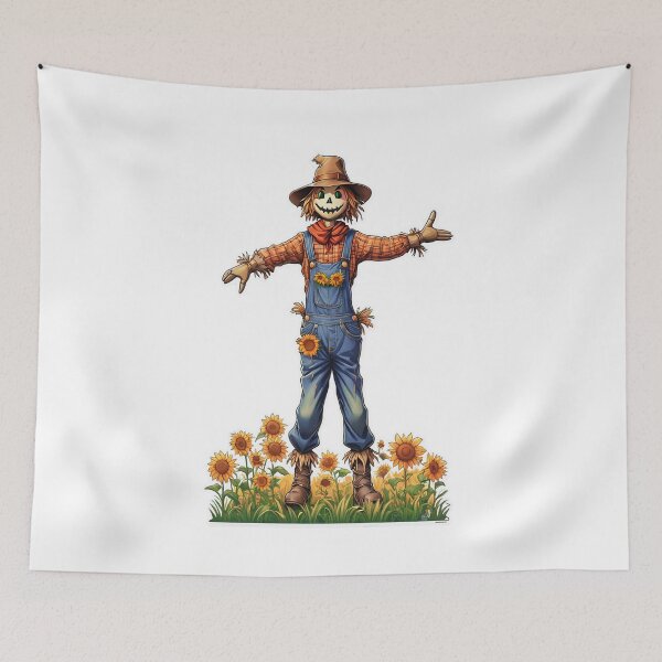 Item preview, Scarecrow Sticker designed and sold by Bunmigraphics .