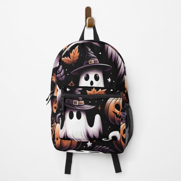 Item preview, Spooky Ghosts Pumpkin Pattern designed and sold by JavisSRDesign.