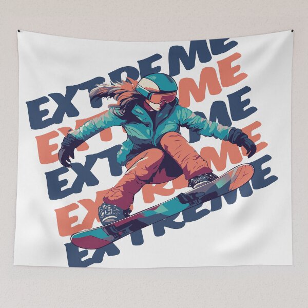 Item preview, Extreme Snowboarding Action designed and sold by V-A-H.