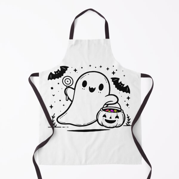 Item preview, Adorable Halloween Spirit Ghost designed and sold by Thai Vibe Studio.