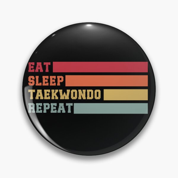 Item preview, Eat Sleep Taekwondo Repeat-Martial Arts designed and sold by belladesign7.