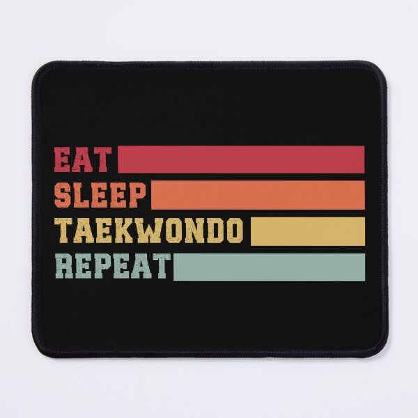Item preview, Eat Sleep Taekwondo Repeat-Martial Arts designed and sold by belladesign7.