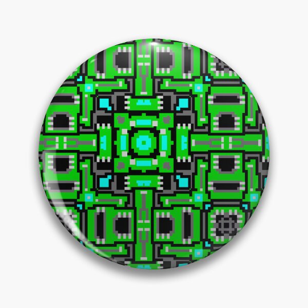Item preview, pixel electronics pattern designed and sold by hallas2b.