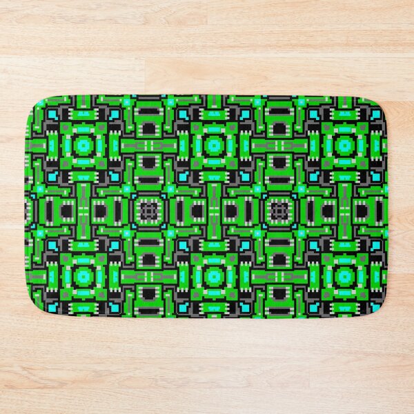 Item preview, pixel electronics pattern designed and sold by hallas2b.