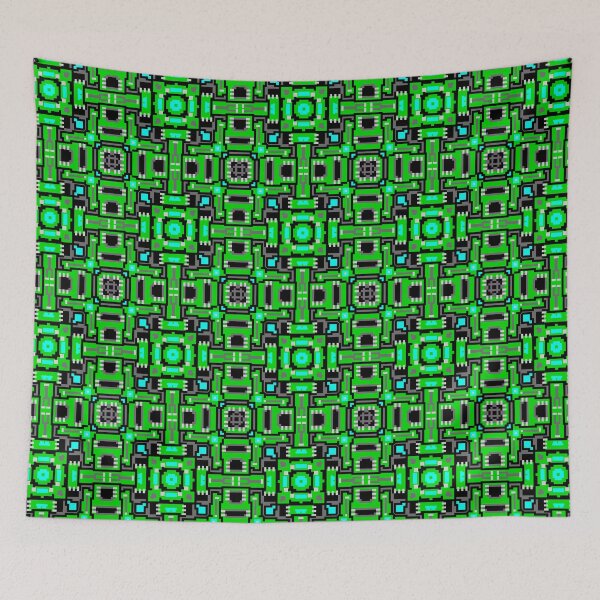 Item preview, pixel electronics pattern designed and sold by hallas2b.
