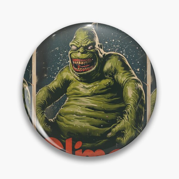 Item preview, Green Grotesque Creature in Retro Poster Style designed and sold by Piotrek0001.