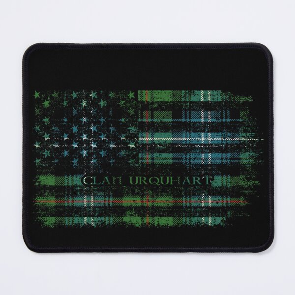 Item preview, Clan Urquhart Scottish tartan US flag kilt Scotland 2 designed and sold by Clan1093.