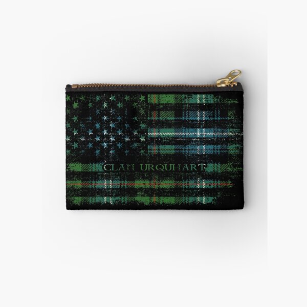 Item preview, Clan Urquhart Scottish tartan US flag kilt Scotland 2 designed and sold by Clan1093.