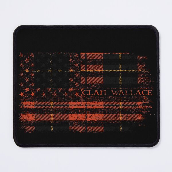 Item preview, Clan Wallace Scottish tartan US flag kilt Scotland designed and sold by Clan1093.