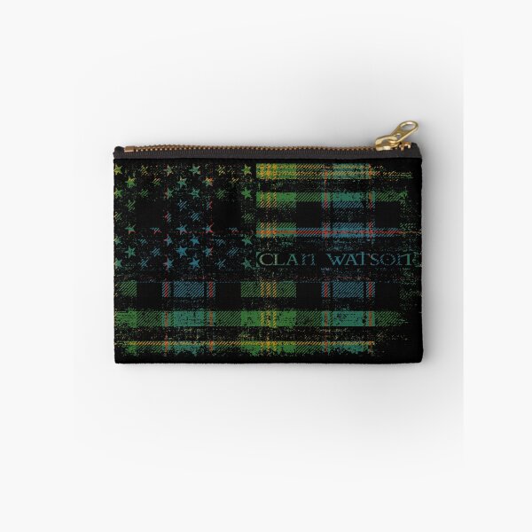 Item preview, Clan Watson Scottish tartan US flag kilt Scotland 2 designed and sold by Clan1093.