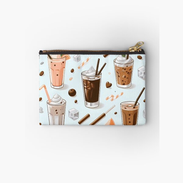 Item preview, Iced Coffee Lover Pattern designed and sold by JavisSRDesign.