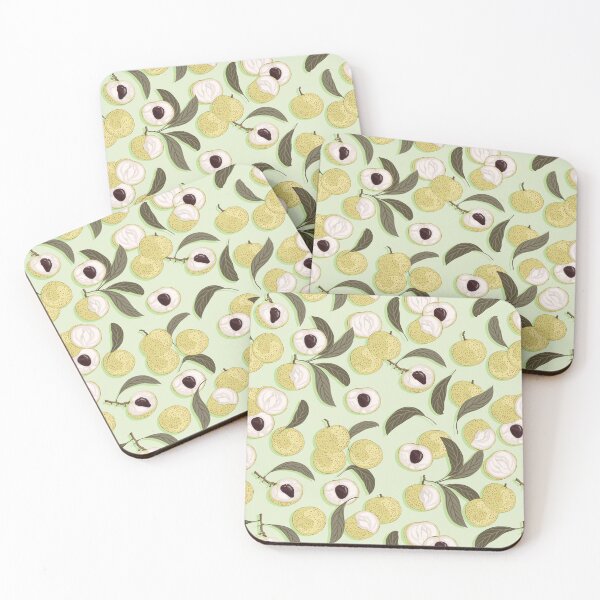 Item preview, Longan, Light green background designed and sold by Alex  Blud.