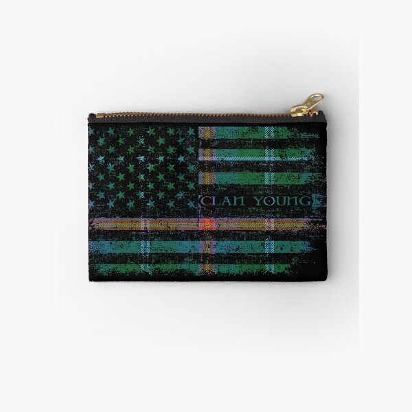 Item preview, Clan Young Scottish tartan US flag kilt Scotland designed and sold by Clan1093.