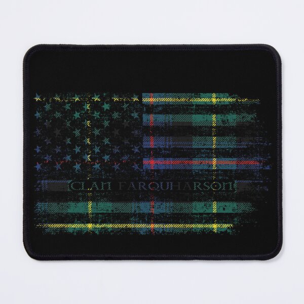 Item preview, Farquharson Clans Originaux Tartan Scottish US flag kilt Scotland designed and sold by Clan1093.
