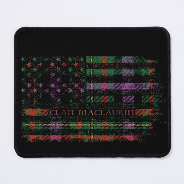 Item preview, Clan MacLaurin 1819 Scottish tartan US flag kilt Scotland designed and sold by Clan1093.