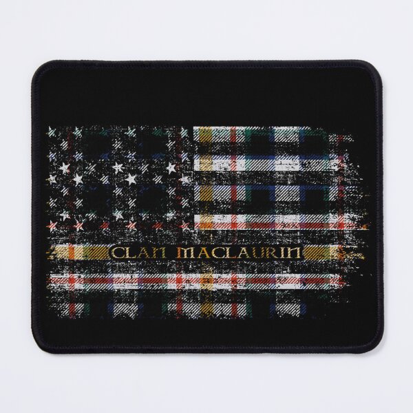 Item preview, Clan MacLaurin Albino Scottish tartan US flag kilt Scotland designed and sold by Clan1093.