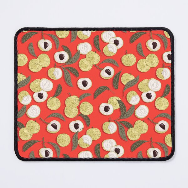 Item preview, Longan, Bright red background designed and sold by Alex  Blud.