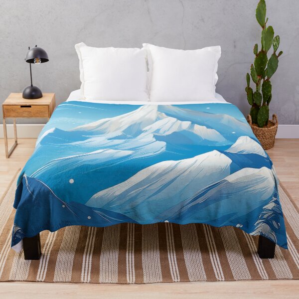 Item preview, Majestic Snow-Capped Mountain – Winter Wonderland designed and sold by RaiyaTees.