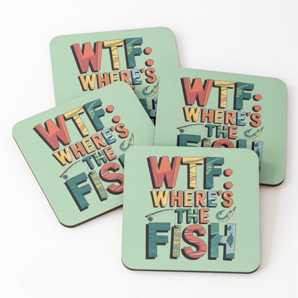 Item preview, WTF: Where's the fish? designed and sold by 123ks.