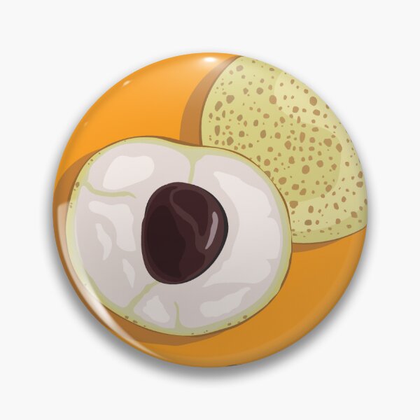 Item preview, Longan, Orange background designed and sold by Alex  Blud.