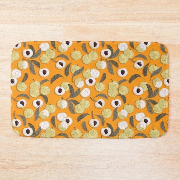 Item preview, Longan, Orange background designed and sold by Alex  Blud.