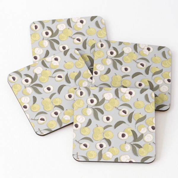 Item preview, Longan, Light gray background designed and sold by Alex  Blud.