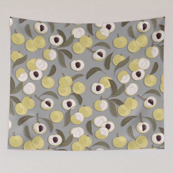 Item preview, Longan, Gray background designed and sold by Alex  Blud.