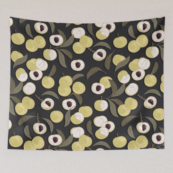 Item preview, Longan, Black background designed and sold by Alex  Blud.