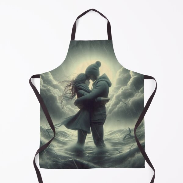 Item preview, Heavenly Love: Romantic Couple in the Clouds designed and sold by choder61.